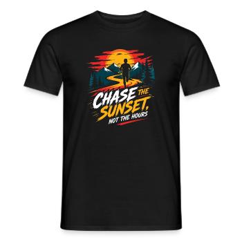 0138 - T-shirt homme - noir - Devant - AI Model Male 178 light (178cm)