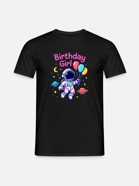 Birthday Girl - Men's T-Shirt - black