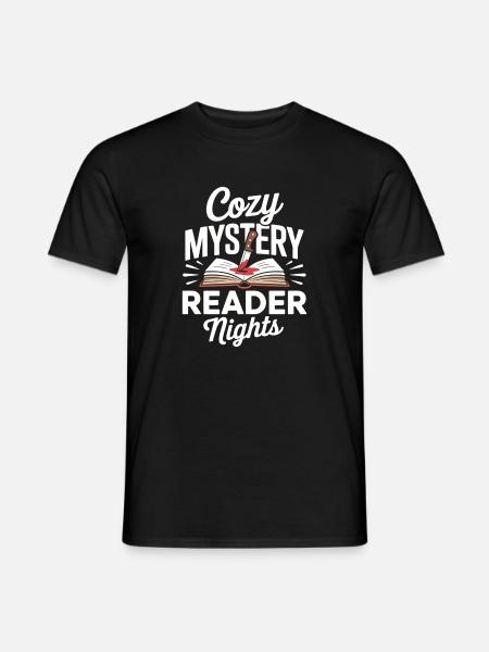 Murder, Crime, Thriller, Books, Readers, Suspense - Men's T-Shirt - black