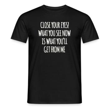 Lustiger Spruch Eltern Chef Lehrer - Männer T-Shirt - Schwarz - Vorne - AI Model Male 178 light (178cm)