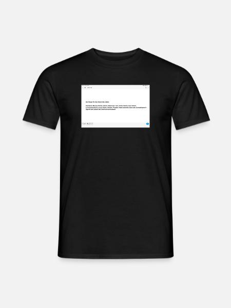 Das Wasser des Lebens - Männer T-Shirt - Schwarz