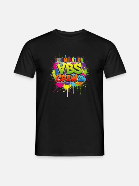 Illumination VBS Crew 26 Bibelschule - Männer T-Shirt - Schwarz