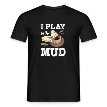 poterie - T-shirt homme - noir - Devant - AI Model Male 178 light (178cm)