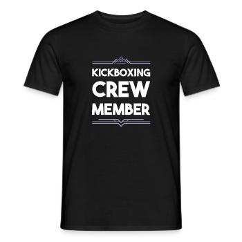 Équipe de kickboxing - T-shirt homme - noir - Devant - AI Model Male 178 light (178cm)
