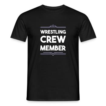 Wrestling Crew - Men's T-Shirt - black - Front - AI Model Male 178 light (178cm)