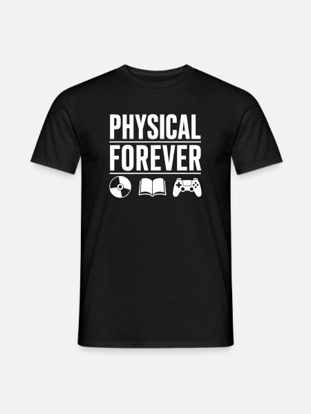 Gaming Physique Éternel Geek - T-shirt homme - noir