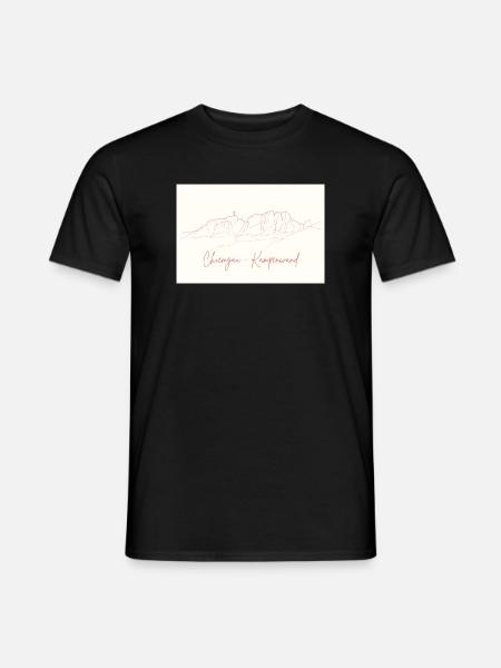 Kampenwand - Männer T-Shirt - Schwarz