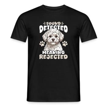 Bichon Frise Dog Breed - Men's T-Shirt - black - Front - AI Model Male 178 light (178cm)