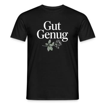 Gut Genug Selbstliebe Ich Bin Gut Genug Selbstwert - Männer T-Shirt - Schwarz - Vorne - AI Model Male 178 light (178cm)