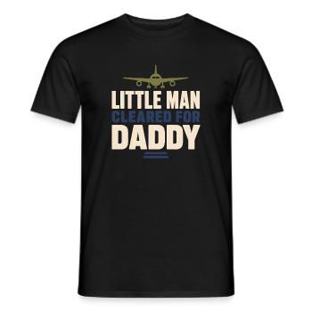 Bienvenue à la maison, Papa Retour militaire - T-shirt homme - noir - Devant - AI Model Male 178 light (178cm)