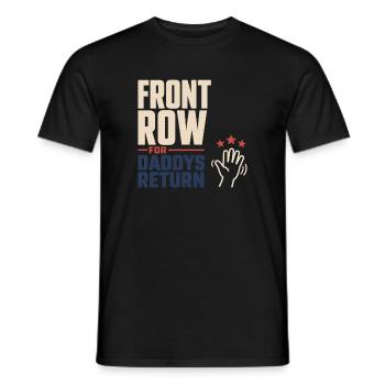 Bienvenue à la maison, Papa Retour militaire - T-shirt homme - noir - Devant - AI Model Male 178 light (178cm)