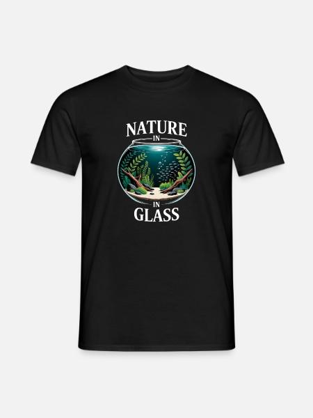 Nature In Glass Aquascaping Dream - Men's T-Shirt - black