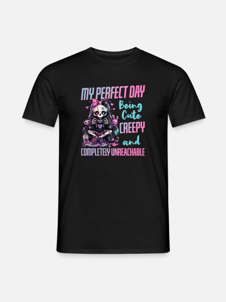 Pastel Goth Soft Goth Gaming Gamer - T-shirt homme - noir