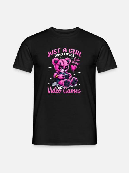 Pastel Goth Soft Goth Gaming Gamer - Men's T-Shirt - black