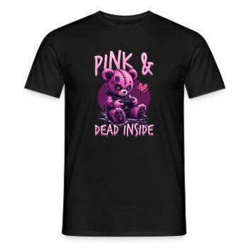 Pastel Goth Soft Goth Gaming Gamer - T-shirt homme - noir - Devant - AI Model Male 178 light (178cm)