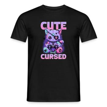 Pastel Goth Soft Goth Gaming Gamer - T-shirt homme - noir - Devant - AI Model Male 178 light (178cm)
