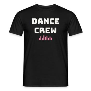 Dance Crew Dance Team Hip Hop Group Street Dance - Men's T-Shirt - black - Front - AI Model Male 178 light (178cm)
