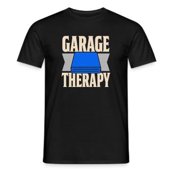 Garage Detailer Auto Detaillierung Auto Detailer - Männer T-Shirt - Schwarz - Vorne - AI Model Male 178 light (178cm)