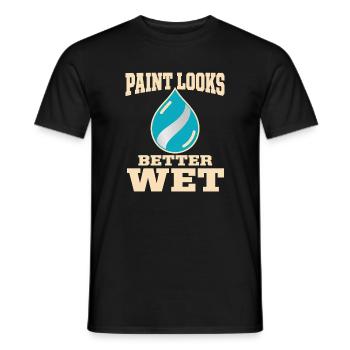 Garage Detailer Auto Detaillierung Auto Detailer - Männer T-Shirt - Schwarz - Vorne - AI Model Male 178 light (178cm)