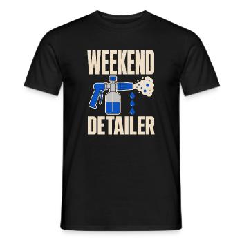 Garage Detailer Auto Detaillierung Auto Detailer - Männer T-Shirt - Schwarz - Vorne - AI Model Male 178 light (178cm)