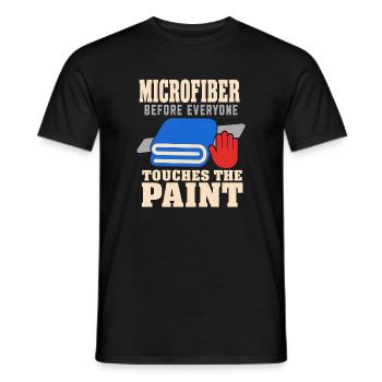 Garage Detailer Auto Detaillierung Auto Detailer - Männer T-Shirt - Schwarz - Vorne - AI Model Male 178 light (178cm)