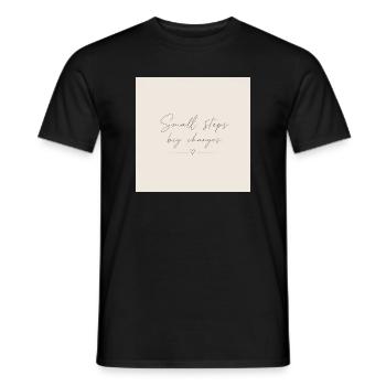 3BF53FEA-0E7A-4554-AD83-F170A37D2389 - Men's T-Shirt - black - Front - AI Model Male 178 light (178cm)