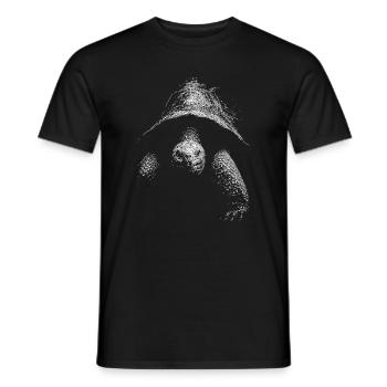 Turtle - Men's T-Shirt - black - Front - AI Model Male 178 light (178cm)