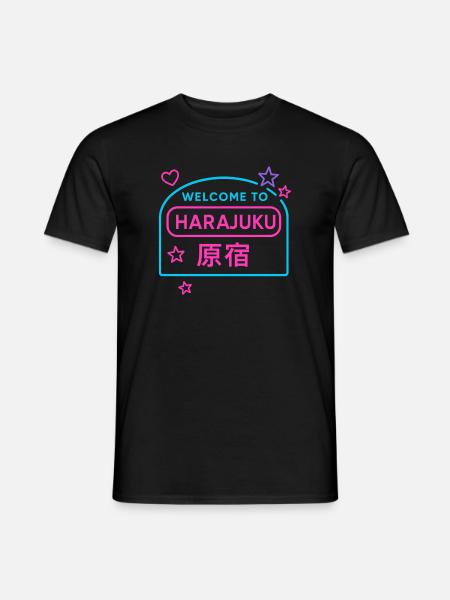 Welcome to Harajuku - T-shirt homme - noir