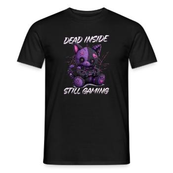 Pastel Goth Soft Goth Gaming Gamer - T-shirt homme - noir - Devant - AI Model Male 178 light (178cm)