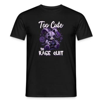 Pastel Goth Soft Goth Gaming Gamer - T-shirt homme - noir - Devant - AI Model Male 178 light (178cm)
