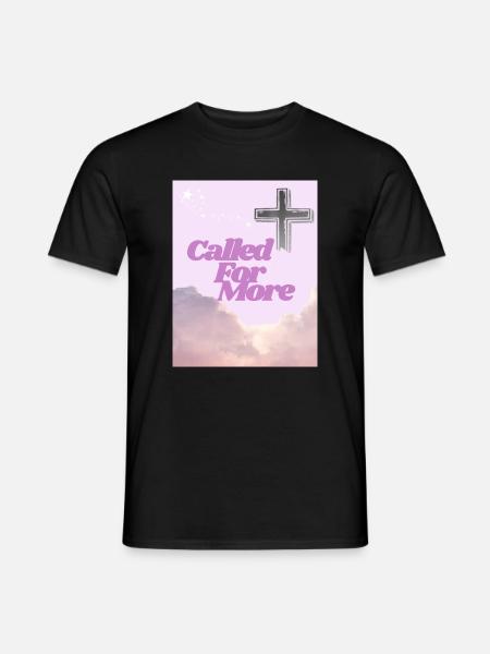 Für mehr Cross Sunrise gerufen - Männer T-Shirt - Schwarz