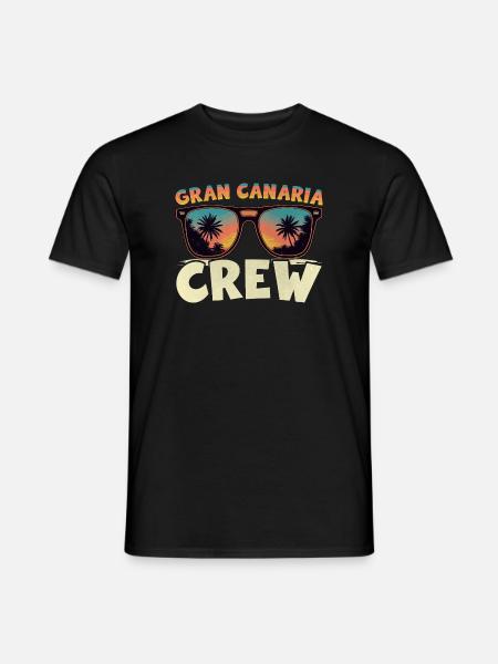 Gran Canaria Crew - Men's T-Shirt - black