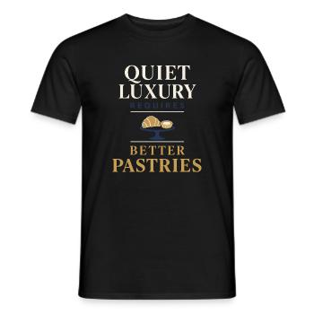 Vieil argent - T-shirt homme - noir - Devant - AI Model Male 178 light (178cm)