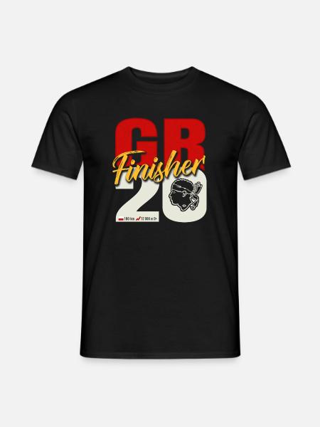 GR20 Finisher cadeau randonnée Corse - T-shirt homme - noir