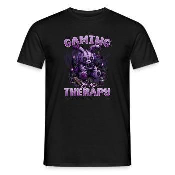 Pastel Goth Soft Goth Gaming Gamer - T-shirt homme - noir - Devant - AI Model Male 178 light (178cm)