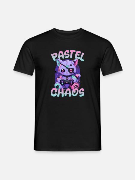 Pastel Goth Soft Goth Gaming Gamer - Men's T-Shirt - black