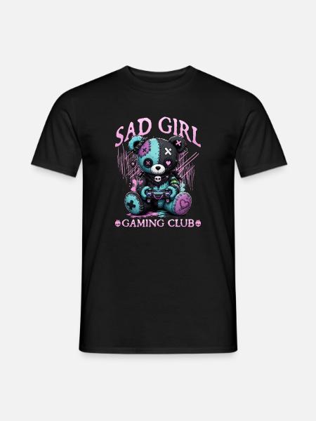 Pastel Goth Soft Goth Gaming Gamer - Men's T-Shirt - black