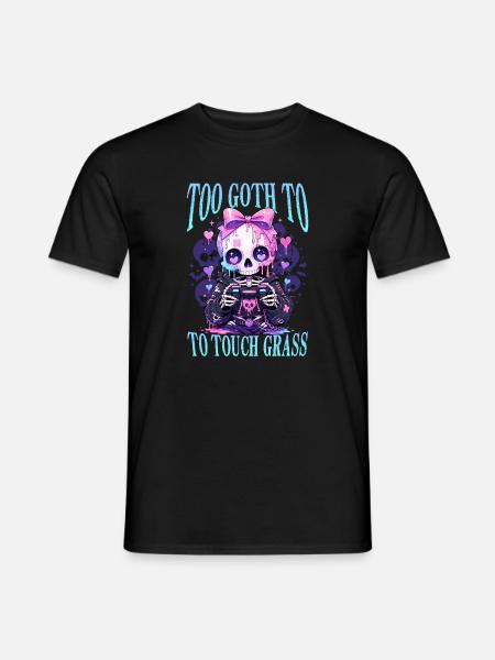 Pastel Goth Soft Goth Gaming Gamer - Men's T-Shirt - black