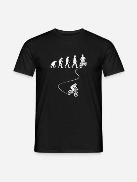 Bicycle Evolution - Men's T-Shirt - black