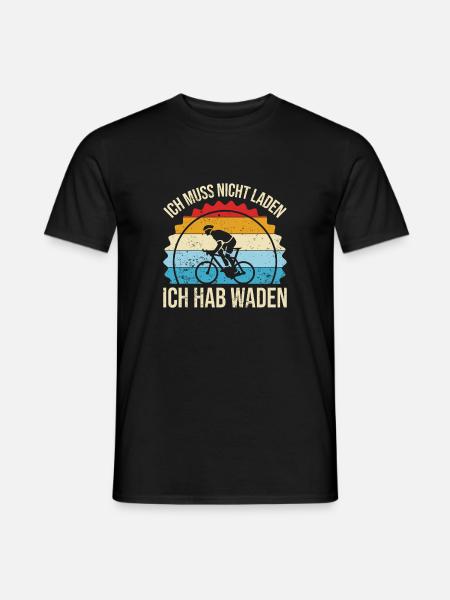 Kondition Statt Akku - Männer T-Shirt - Schwarz
