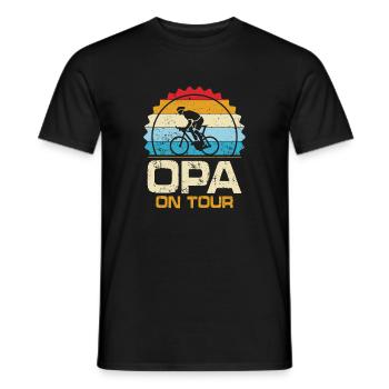 Grand-père en tournée - T-shirt homme - noir - Devant - AI Model Male 178 light (178cm)