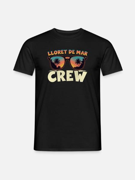 Lloret De Mar Crew - Männer T-Shirt - Schwarz