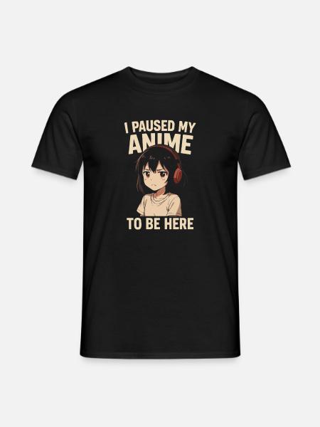 Break Anime - Men's T-Shirt - black
