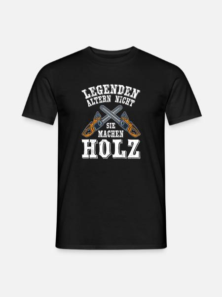 Kettensägen Legende - Männer T-Shirt - Schwarz