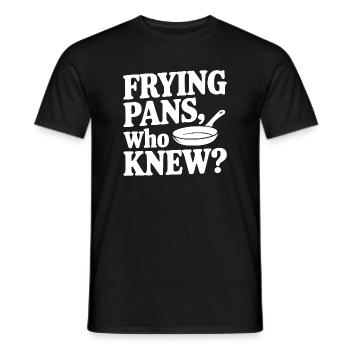 Poêles, qui l’aurait cru ? - T-shirt homme - noir - Devant - AI Model Male 178 light (178cm)