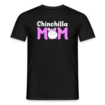 Chinchilla - Men's T-Shirt - black - Front - AI Model Male 178 light (178cm)