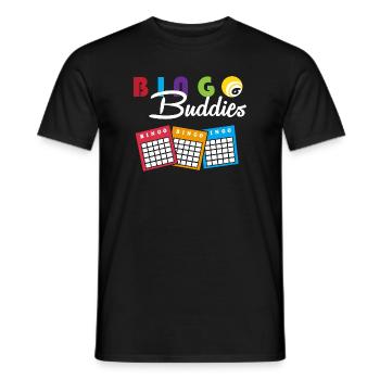 Bingo - Men's T-Shirt - black - Front - AI Model Male 178 light (178cm)