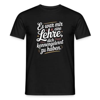 Lehre Dich Kennenzulernen Ex Freund Trennung Ex - Männer T-Shirt - Schwarz - Vorne - AI Model Male 178 light (178cm)