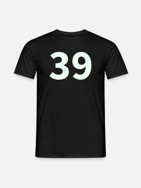 39- - Men's T-Shirt - black