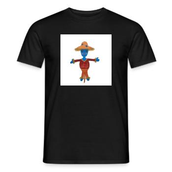 Susi Scarecrow Child Motif - Men's T-Shirt - black - Front - AI Model Male 178 light (178cm)